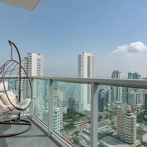 3bd Condo-amazing View-modern Apt-luxury Building Cartagena